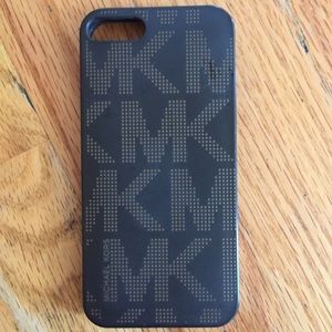 Michael Kors Signature Brown MK iPhone 5c cover